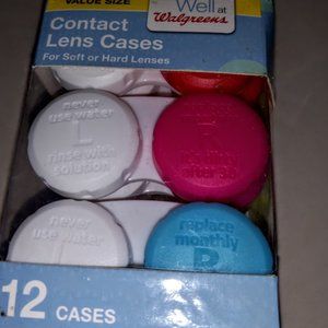 Twelve-Pack NIP Makeup/Contact Cases, $5.00